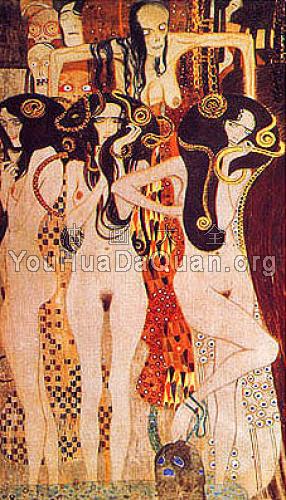 Beethoven Frieze - 古斯塔夫·克林姆特